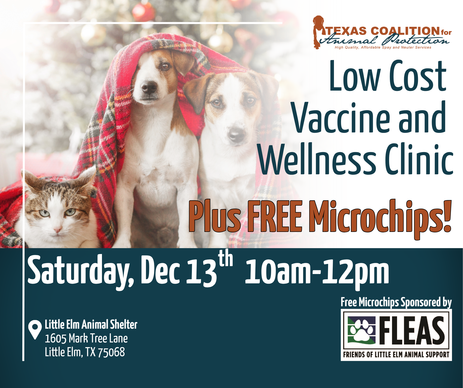 Picture Idea: Low Cost Vaccine Clinic 12 13 2025 Friends Of Little